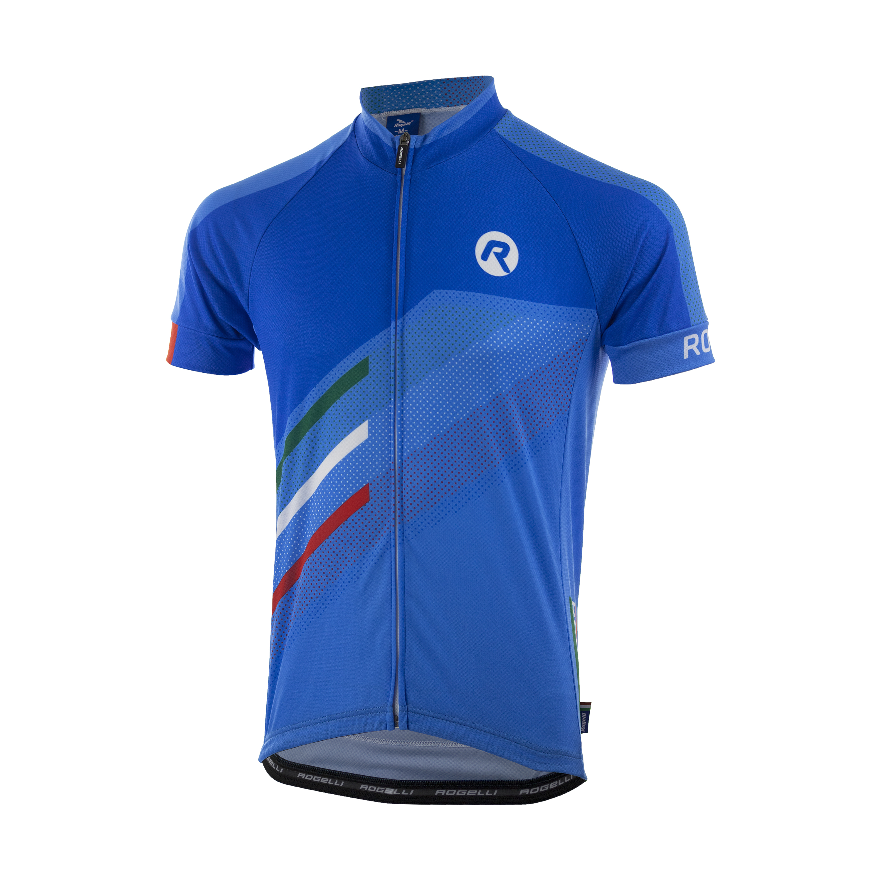 heren fietsshirt Team Rogelli 2.0 Blauw