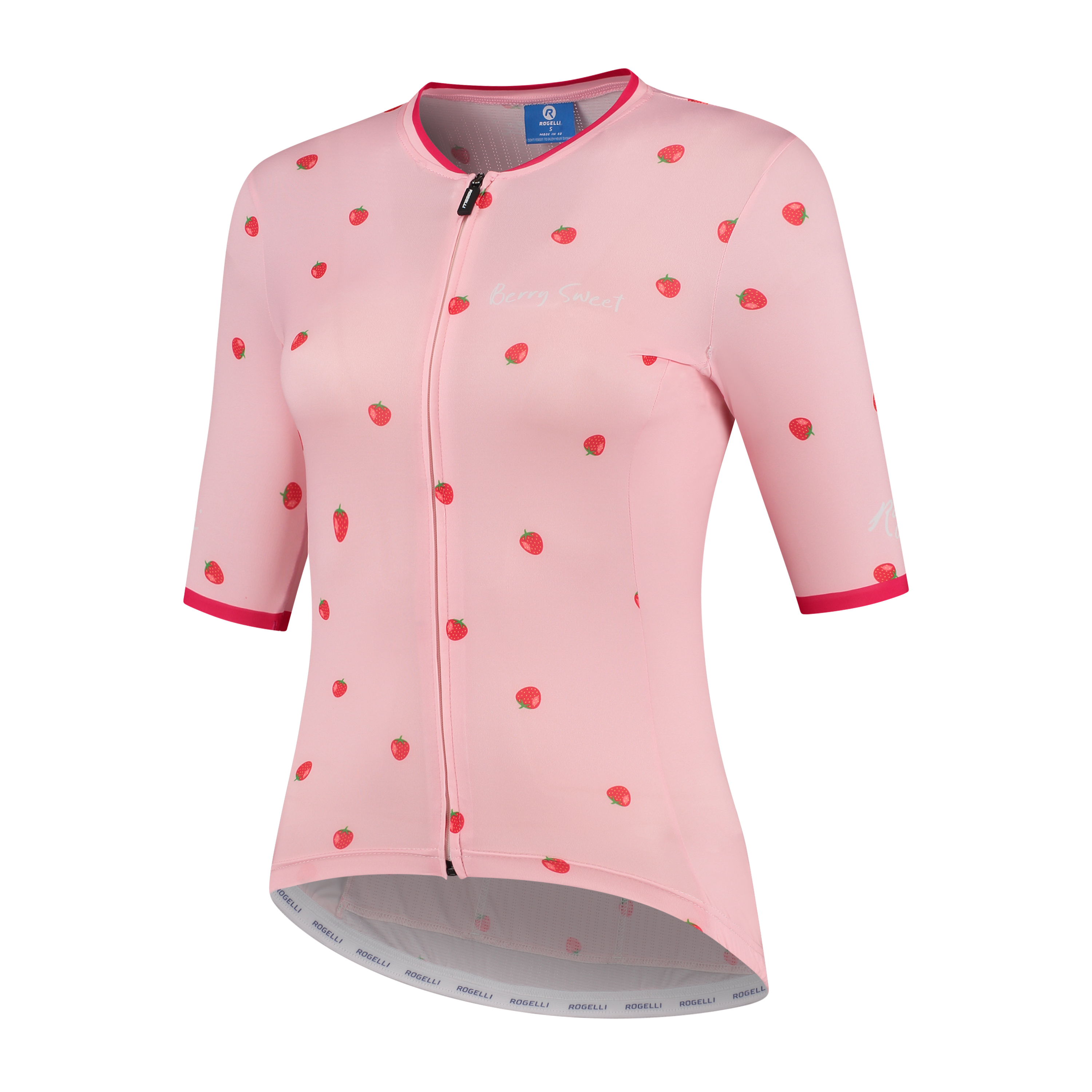 Dames fietsshirt Fruity Pink