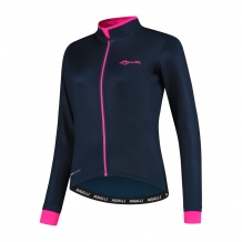 Essential Dames fietsshirt LM Blauw/roze