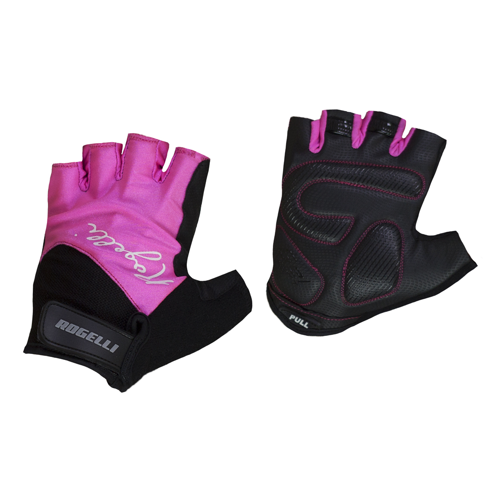 Dolce dames handschoenen Zwart/roze