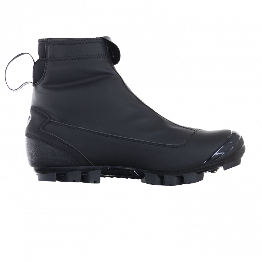 Artic hoge MTB winter schoenen Zwart met schoenplaatjes - Fiets en  Schaatskleding