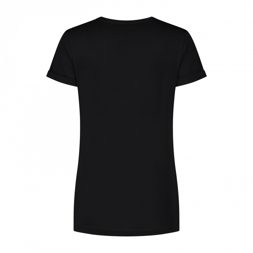 Enjoy Life Logo T-Shirt Dames Zwart