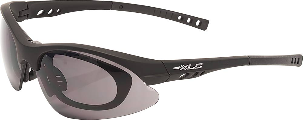 Bahamas XLC sportbril Zwart voor op sterkte geslepen glazen