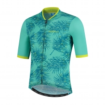 Heren fietsshirt KM Nature Groen/lime