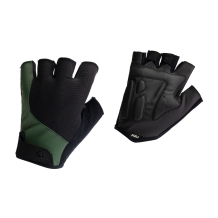 Essential Wielerhandschoen Heren Zwart/Leger groen