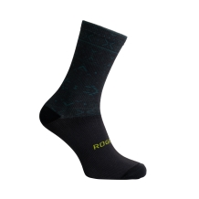 Aztec Sokken Heren Zwart/Lime/Blauw