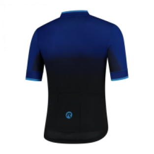 Horizon fietsshirt KM  Zwart/blauw