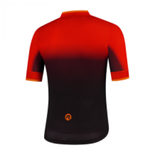 Kinder fietsset Km Horizon + basic broek Zwart/oranje/rood