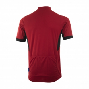 2 Delig Perugia Rood fietsset met Basic broek