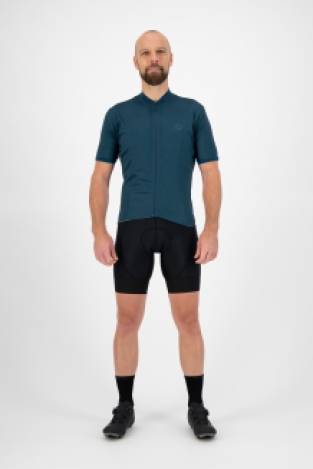 Heren fietsshirt KM Essential Blauw