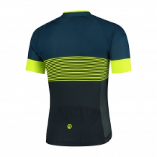 Boost fietsshirt KM Blauw/fluor