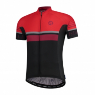 4 Delig Hero fietsset Shirt/broek en Handschoenen en sokken Zwart/grijs/rood