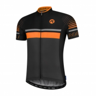 Hero fietsshirt KM  Grijs/zwart/oranje