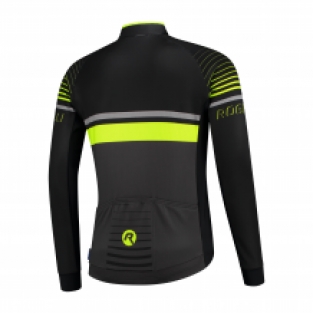 Hero fietsshirt LM Grijs.zwart/fluor