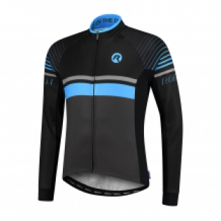 Hero fietsshirt LM Grijs/zwart/blauw