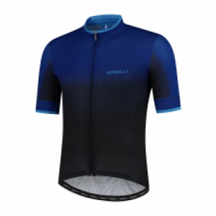 Horizon fietsshirt KM  Zwart/blauw