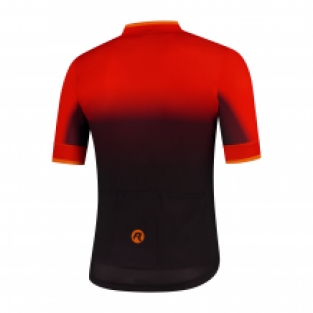 Heren fietsset KM Horizon Zwart/oranje/rood+Flex KB Zwart/rood