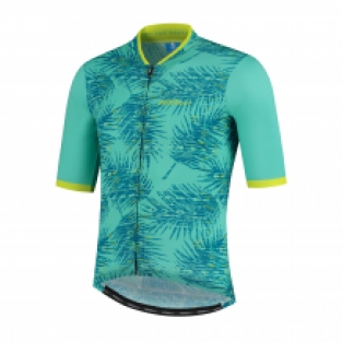 Heren fietsshirt KM Nature Groen/lime