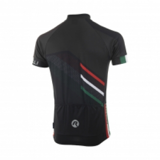 Team Rogelli 2.0 Heren fietsshirt Zwart korte mouwen