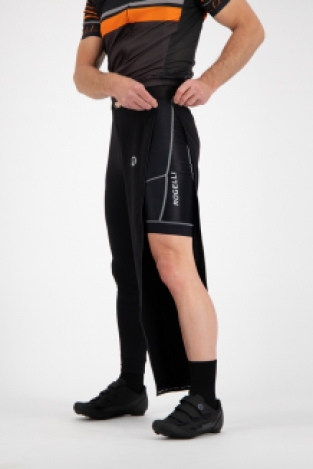 Breno de optimale warming-up broek met doorlopende  rits ideaal voor het schaatsen, fietsen en hardlopen