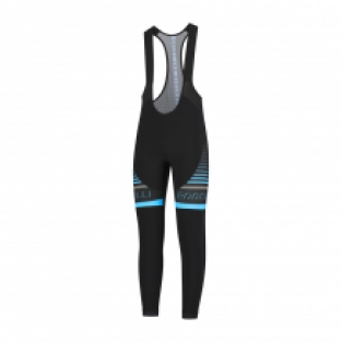 Hero thermo fiets broek Zwart/grijs/blauw