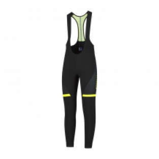 Fuse thermo fiets broek Zwart/fluor geel