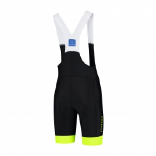 Heren fietsbroek Flex Zwart/fluor