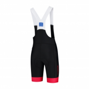 Heren fietsbroek Flex Zwart/rood