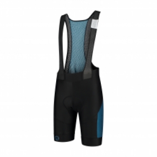 Tyro korte fietsbroek Zwart/blauw