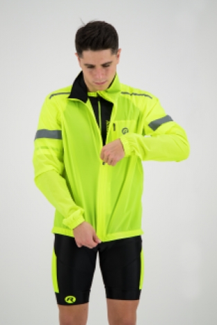 Cloud Regenjack Fluor geel