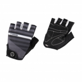 Stripe zomer handschoenen Zwart/wit