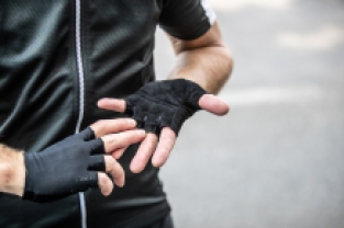 Zomer handschoenen Pure Zwart