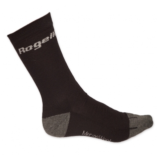 Merino Wool sokken Zwart/antraciet