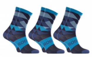 3 Paar fiets sokken RCS-14 Blauw