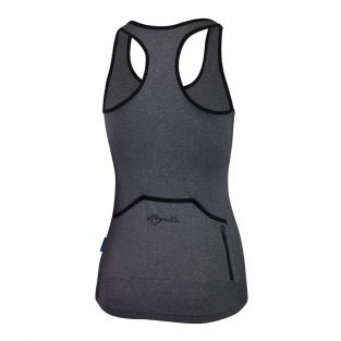 Abbey Tanktop Dames fietsshirt zonder mouwen Grijs Melange