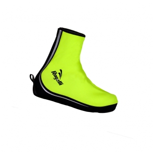 Angoon winter handschoenen + Aspetto overschoenen Fluor geel