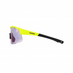 Pulse Sport bril Fluor geel en 3 sets glazen