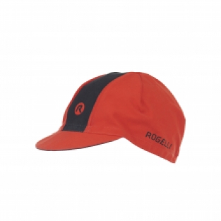 Retro fietspet Rood/zwart
