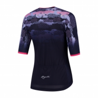 Dames fietsshirt Animal Blauw/pink