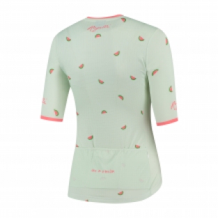 Dames fietsshirt Fruity Mint/coral