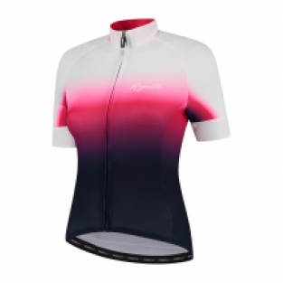 Dames fietsshirt Dream Blauw/wit/pink