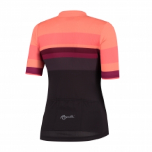 Dames fietsshirt KM Calm Grijs/coral