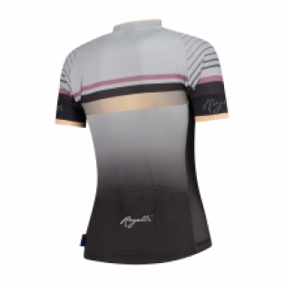 Dames fietsshirt KM Impress Grijs/goud