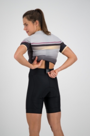 Dames fietsbroek Detach Zwart