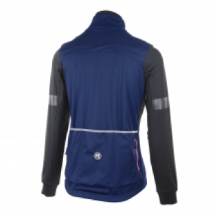 Transition Dames winterjack Zwart/blauw/roze