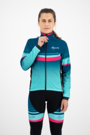 Impress dames winter jack Blauw/roze
