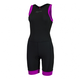 Taupo DAMES triatlon suit Zwart/roze