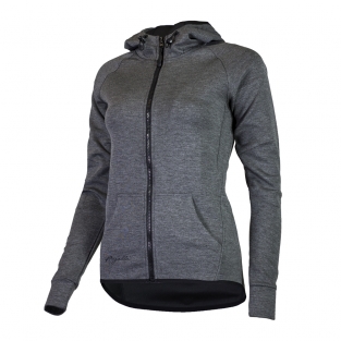 Training Hooded Vest Dames Grijs