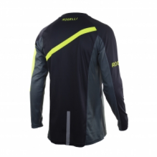 Adventure MTB Shirt LM  2.0 Zwart/grijs/fluor