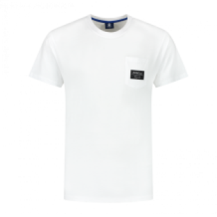 Enjoy Life Pocket T-Shirt Heren Wit
